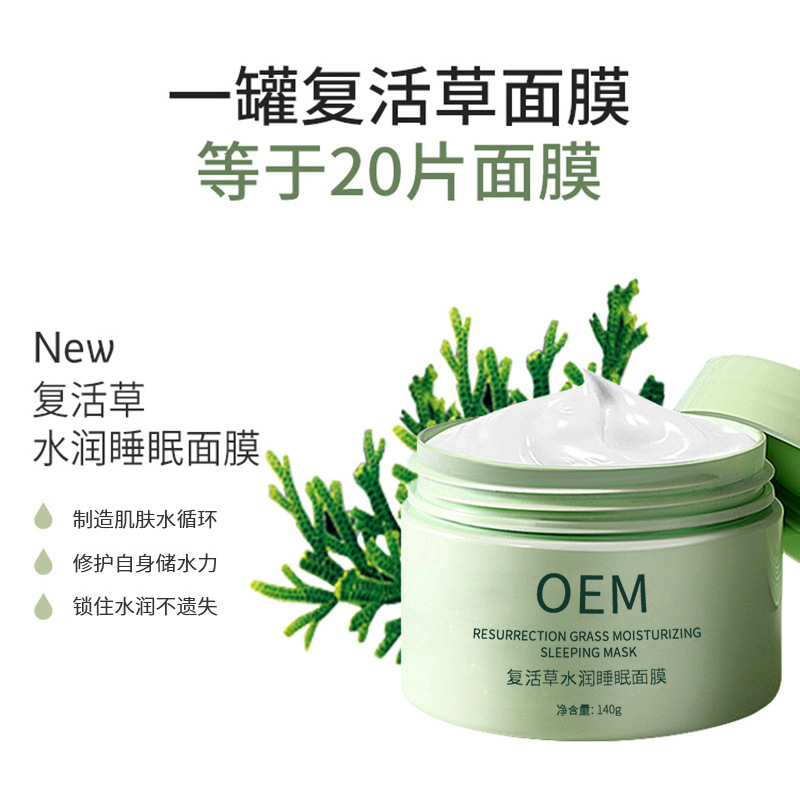 微拉美_复活草睡眠面膜OEM
